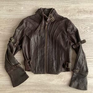Beautiful 100% genuine leather Double D Ranch jacket